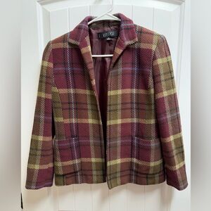 Women’s Kasper Blazer Size 2 Petite Pockets On Front EUC